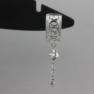 Silver Color Stone Ear-Ring 0026