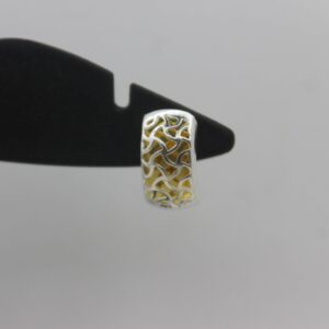 Silver Color Stone Ear-Ring 0034