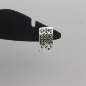 Silver Color Stone Ear-Ring 0035